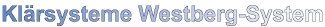 Klärsysteme Westberg-System GmbH Logo